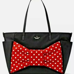 Kate Spade Disney Parks Minnie Diaper Baby Bag